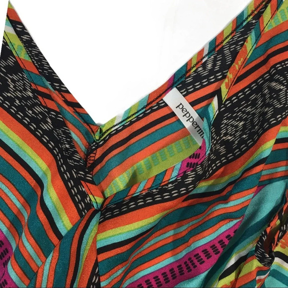 New Peppermint Trendy Boho Chic Beach Dress S - Picture 6 of 6